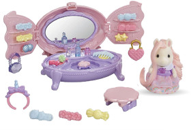Sylvanian+Families+Pony%26%23039%3Bs+Vanity+Dresser+Set