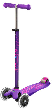 Micro-Maxi-Micro-Deluxe-LED-Kids-Scooter-Purple on sale