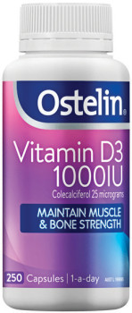 Ostelin-Vitamin-D3-1000IU-250-Capsules on sale