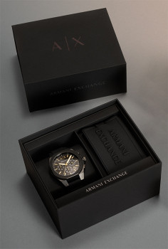 Armani-Exchange-Rafael-Watch-Luggage-Tag-Set on sale