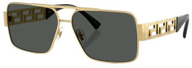 Versace-Metal-Sunglasses-Gold on sale