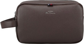 Ben-Sherman-Toiletry-Bag-Brown on sale