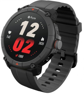 RYZE-Trek-Smartwatch-with-GPS-BlackRed on sale