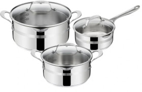 Jamie-Oliver-by-Tefal-Cook-Smart-Induction-Stainless-Steel-3pc-Pot-Set on sale