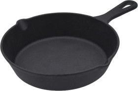 The-Cooks-Collective-Seasoned-Cast-Iron-Mini-Frypan-15cm on sale