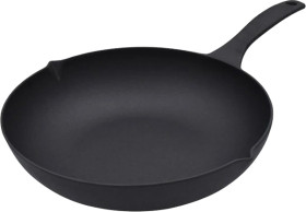 The-Cooks-Collective-Seasoned-Cast-Iron-Wok-30cm on sale