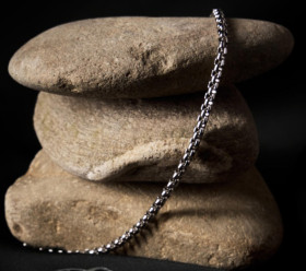 Blaq-Stainless-Steel-Necklace on sale