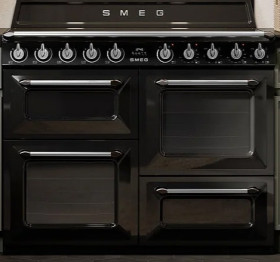 Smeg-110cm-Victoria-Freestanding-Cooker-with-Induction-Hob-Black on sale