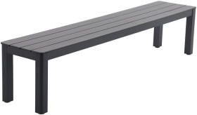 Mimosa-Cordoba-Aluminium-Bench-Charcoal on sale
