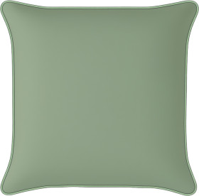 Mojo-45cm-Solid-Sage-Cushion-Cover-with-Piping on sale
