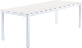 Mimosa-Cordoba-Aluminium-Dining-Table-White on sale
