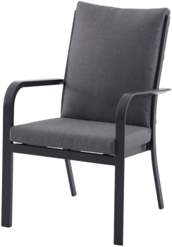 Mimosa-Cordoba-Aluminium-High-Back-Dining-Chair-Charcoal on sale