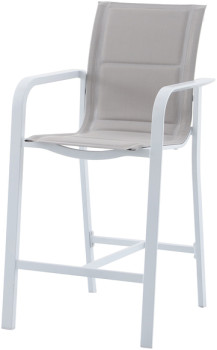 Mimosa-Cordoba-Aluminium-Bar-Chair-White on sale