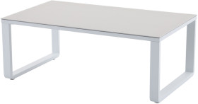 Mimosa-Cordoba-Aluminium-Rectangular-Coffee-Table-White on sale