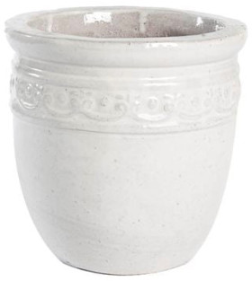 Northcote-Pottery-52cm-White-Studded-Pot on sale