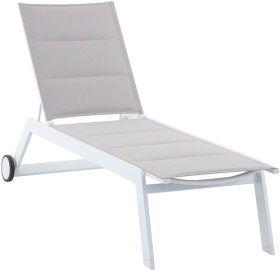 Mimosa-Cordoba-Aluminium-Sunlounge-White on sale