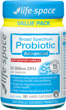 Life-Space-Probiotic-Advanced-90-Capsules on sale