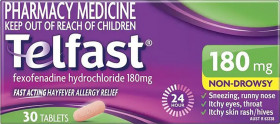 Telfast-180mg-Non-Drowsy-30-Tablets on sale