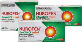 Selected-Nurofen-Zavance-Range on sale