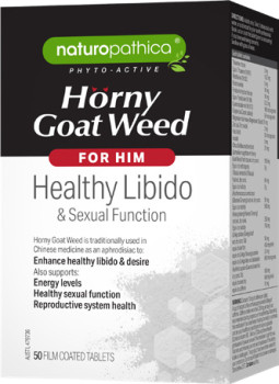 Naturopathica-Horny-Goat-Weed-For-Him-50-Tablets on sale