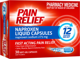 Pain-Relief-Naproxen-Liquid-Capsules-30-Capsules on sale