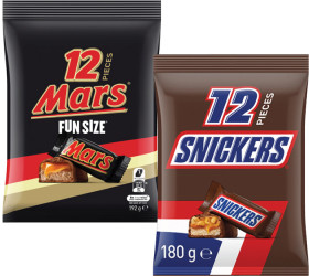 Mars-or-Skittles-Funsize-132g-192g on sale