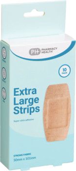 Pharmacy-Health-Extra-Large-Strips-10-Pack on sale
