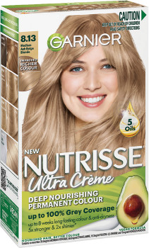 Garnier-Nutrisse-Permanent-Hair-Colour-813-Medium-Ash-Beige-Blonde on sale