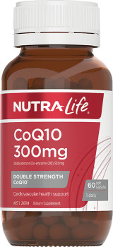 Nutra-Life-CoQ10-300mg-60-Capsules on sale