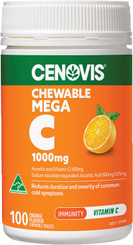 Cenovis-Chewable-Mega-C-1000mg-100-Tablets on sale