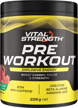 Vital-Strength-Pre-Workout-225g on sale