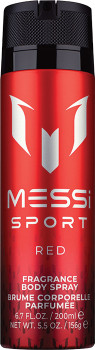 Messi-Sport-Body-Spray-Red-200mL on sale