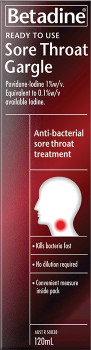 Betadine-Ready-to-Use-Sore-Throat-Gargle-120mL on sale