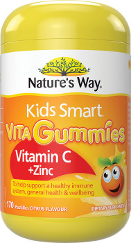 Natures-Way-Kids-Smart-Vita-Gummies-Vitamin-C-Zinc-170-Pastilles on sale
