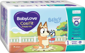 BabyLove-Cosifit-Nappies-Size-1-Up-to-5kg-28-pack on sale