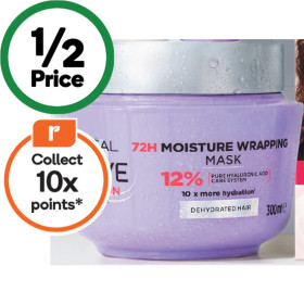 LOral-Paris-Elvive-Hyaluron-Plump-Moisture-Wrapping-Mask-300ml on sale