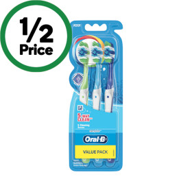 Oral-B+Complete+5-Way+Clean+Toothbrush+Pk+3