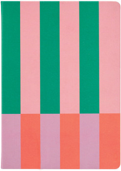 Keji-A5-Ruled-Notebook-160-Page-Candy-Stripe on sale