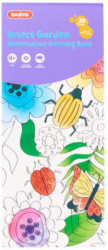 Kadink-Water-Colour-Painting-Book-Insect-Garden on sale