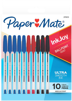 Paper-Mate-InkJoy-100-Ballpoint-Pens-Assorted-10-Pack on sale
