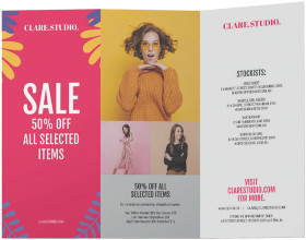 Brochures on sale
