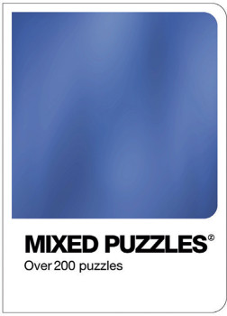 Lake-Press-Colour-Block-Puzzle-Book-Mixed-Blue on sale