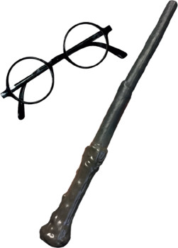 Rubies+Harry+Potter+Wand+and+Glasses