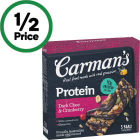 Carmans-Protein-Bars-150-200g-Pk-5 on sale