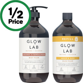 Glow+Lab+Body+Wash+or+Hand+Wash+Refill+900ml