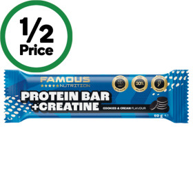 Famous+Nutrition+Protein+%2B+Creatine+Bar+60g%5E