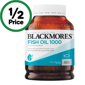 Blackmores+Fish+Oil+1000mg+Omega-3+Capsules+Pk+400%7E