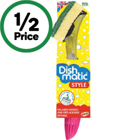 Dishmatic+Sponge+Handle+Style+Pk+1