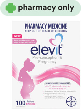 Elevit-Pre-Conception-Pregnancy-100-Tablets on sale