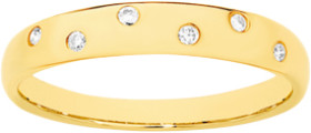 9ct-Gold-Diamond-Band on sale